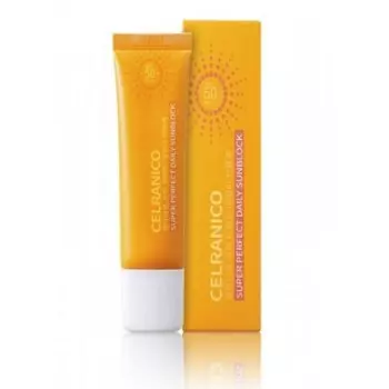солнцезащитный крем для лица celranico super perfect daily sunblock spf50/pa+++
