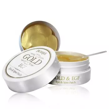 патчи для кожи вокруг глаз гидрогелевые с золотом и egf petitfee gold &amp; egf eye &amp; spot patch