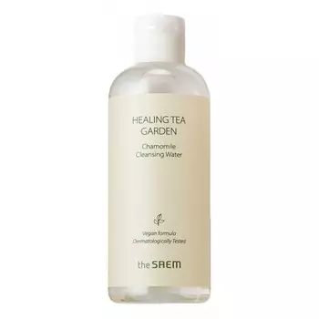средство для снятия макияжа с экстрактом ромашки the saem healing tea garden chamomile cleansing water