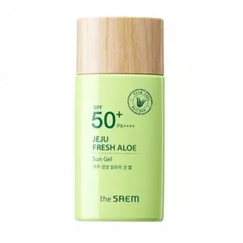 стик солнцезащитный с экстрактом алоэ the saem jeju fresh aloe sun gel spf50+/pa++++