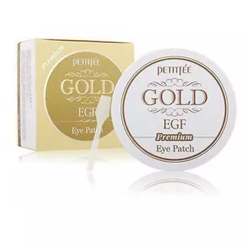 патчи гидрогелевые с золотом и egf "премиум" petitfee gold &amp; egf eye patch premium