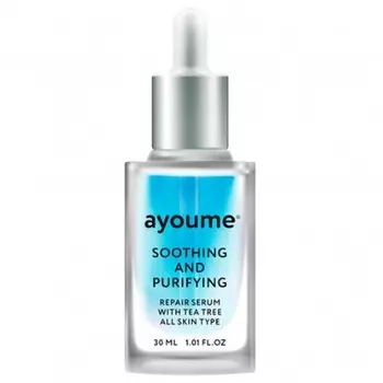 сыворотка для лица успокаивающая ayoume tea tree soothing &amp; purifying serum