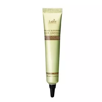 сыворотка ночная восстанавливающая la'dor snail sleeping hair ample