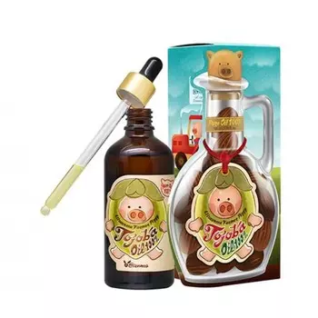 сыворотка с маслом жожоба 100% elizavecca farmer piggy jojoba oil 100%