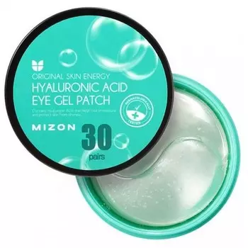 патчи под глаза гидрогелевые с гиалуроновой кислотой mizon hyaluronic acid eye gel patch