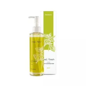 пенка для глубокого очищения кожи deoproce real fresh vegan deep cleansing foam