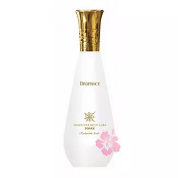 тонер с протеинами паутины deoproce spider web multi-care toner