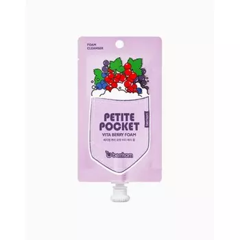пенка для умывания berrisom petite pocket vita berry foam