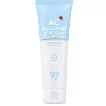 пенка для умывания для проблемной кожи berrisom ac solution acne foam cleanser