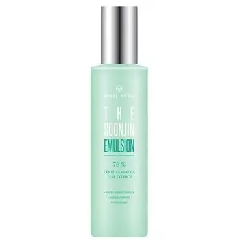 успокаивающая эмульсия с центеллой азиатской deoproce muse vera the soonjin emulsion