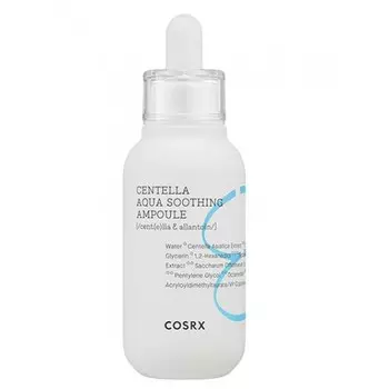 успокаивающая сыворотка для лица на основе центеллы cosrx hydrium centella aqua soothing ampoule