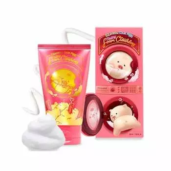 пенка для умывания elizavecca clean piggy pinkenergy foam cleansing