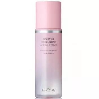 увлажняющий тонер для лица с гиалуроновой кислотой elishacoy moist up hyalurone ampoule toner
