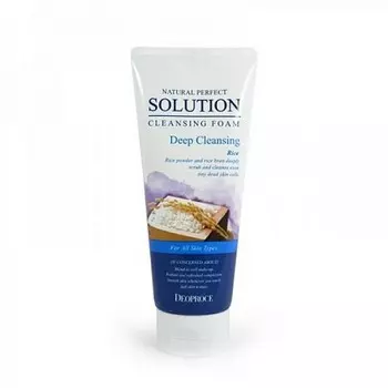 пенка для умывания рисовая вода deoproce natural cleansing foam deep cleansing