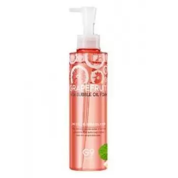 пенка для умывания с экстрактом грейпфрута berrisom g9 skin grapefruit vita bubble oil foam