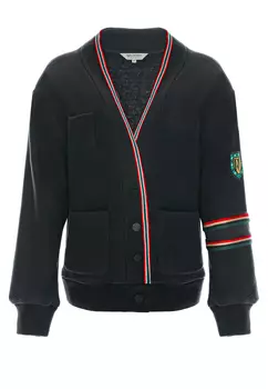 КАРДИГАН СИНИЙ COLLEGE CARDIGAN POLINA MIRCHEVA