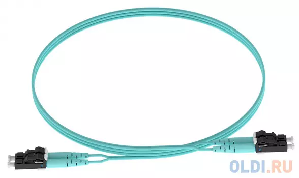 Патч-корд Panduit FX2ELLNLNSNM005 2x50/125 OM3 LC дуплекс-LC дуплекс LSZH 5м аквамарин