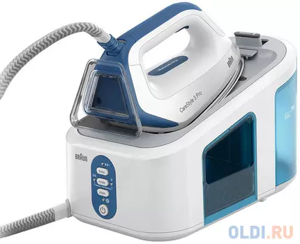 Парогенератор Braun IS 3157 BL 2400Вт синий белый