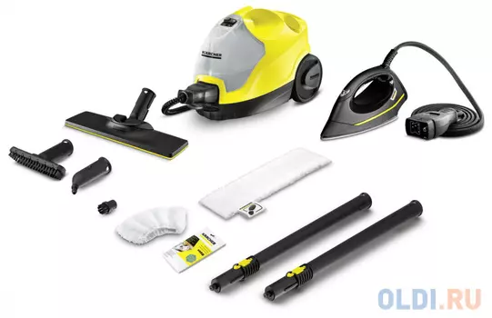 Пароочиститель Karcher EasyFix SC 4 Iron 2000Вт жёлтый чёрный