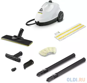Пароочиститель напольный Karcher SC 2 1500Вт белый/черный