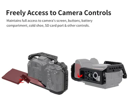Клетка KingMa A7R4-RC для Sony a7R4/a7R4A/a7S3/a7M4/a1/a7R3/a7M3/a9