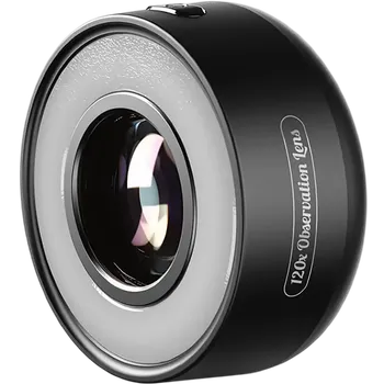 Объектив макро Apexel JeweLens 120X Illuminated для смартфона APL-MS120