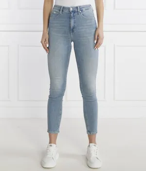 Джинсы Calvin Klein Jeans с высокой посадкой, светло-синий