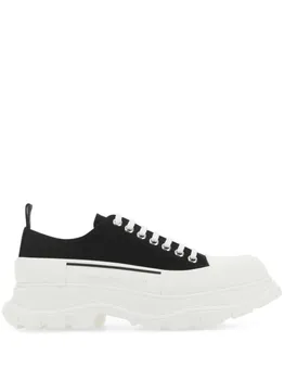 Alexander McQueen низкие кеды Tread Slick, черный