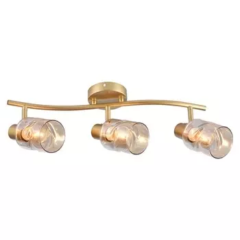 Спот настенный Escada Twist E14 180 Вт 9 кв.м золото IP20 (1133/3)