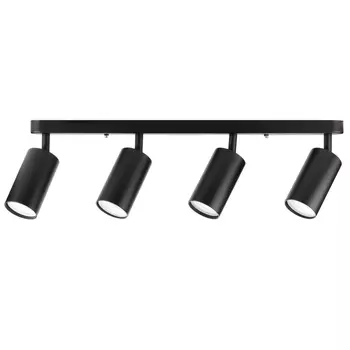 Спот Ritter Arton GU10 160 Вт 10 кв.м черный IP20 (59936 4)