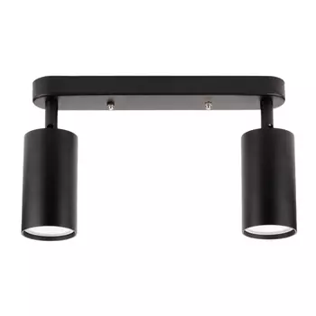 Спот Ritter Arton GU10 80 Вт 6 кв.м черный IP20 (59934 0)