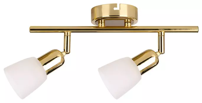 Спот Escada Fabius E14 80 Вт 4 кв.м золото/белый IP20 (5039/2PA)