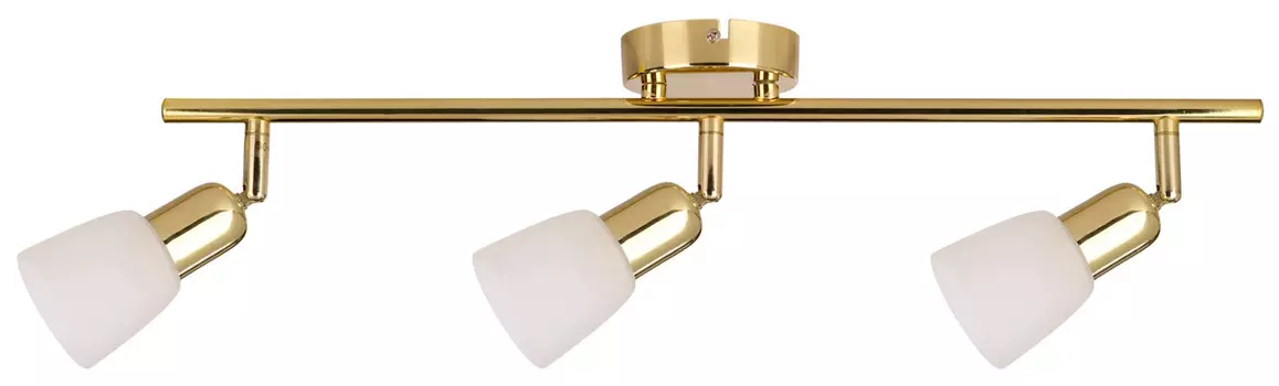 Спот потолочный Escada Fabius E14 120 Вт 7 кв.м золото/белый IP20 (5039/3PA)