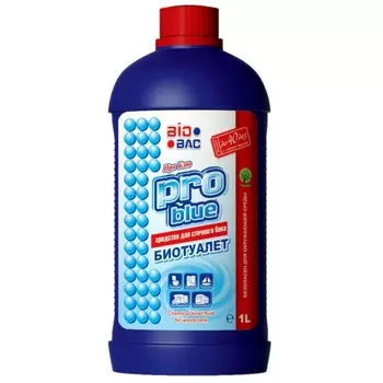 Средство для биотуалетов Biobac Pro Blue 1 л