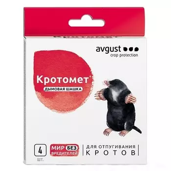 Средство для защиты растений от кротов и грызунов Avgust Кротомет 120 г