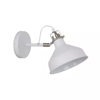 Спот настенный Camelion Amsterdam E27 40 Вт 2 кв.м белый IP20 (WML-425 C71)