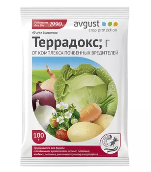 Средство от комплекса вредителей Avgust Террадокс 100 г