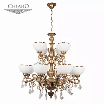 Подвесная люстра Chiaro Аманда 481010612