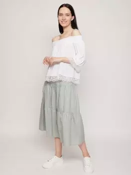 Блузка с открытыми плечами
