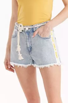 Брюки джинсовые короткие