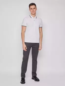 Брюки силуэта Slim с ремнём