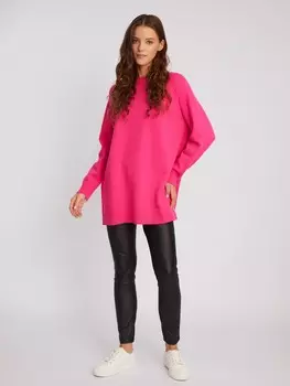 Брюки Skinny из экокожи со средней посадкой