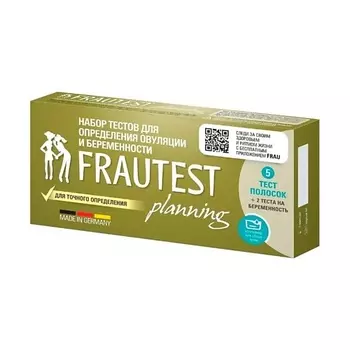 FRAUTEST Набор тестов для определения овуляции и беременности рlanning 7.0
