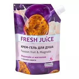 FRESH JUICE Крем-гель для душа Passion fruit &amp; Magnolia