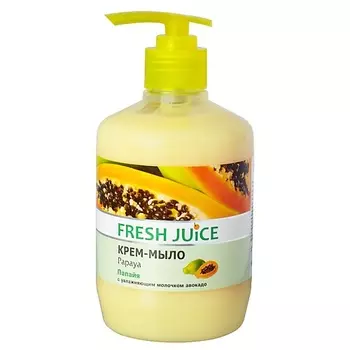 FRESH JUICE Крем-мыло Papaya с дозатором