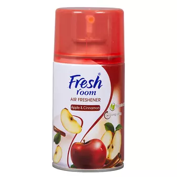 FRESH ROOM Освежитель воздуха (сменный баллон) Яблоко и Корица 250