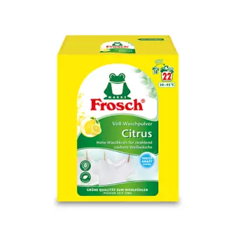 FROSCH Концентрированный стиральный порошок ЦИТРУС 1450