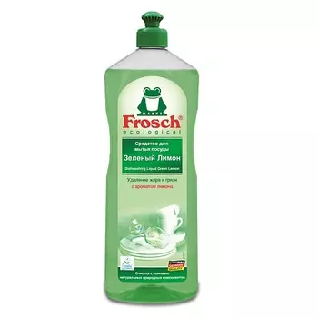 FROSCH Средство для мытья посуды Зеленый лимон 1000