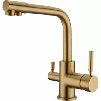 Смеситель для кухни EMAR ECB-3003N PVD Golden