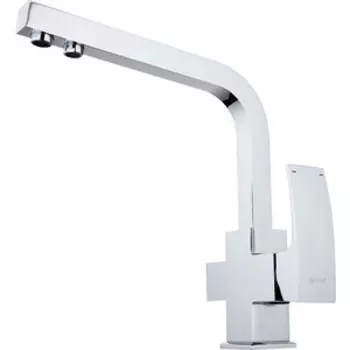 Смеситель для кухни Gappo G4307 с подключением фильтра, хром (6959477691096)